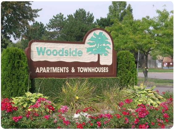 Woodside sign