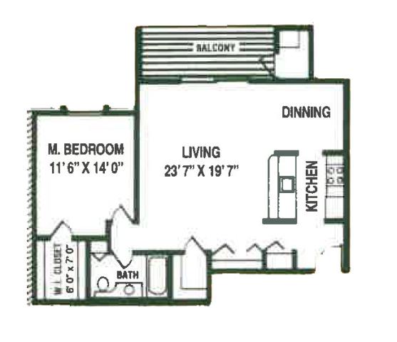 2D floor plan