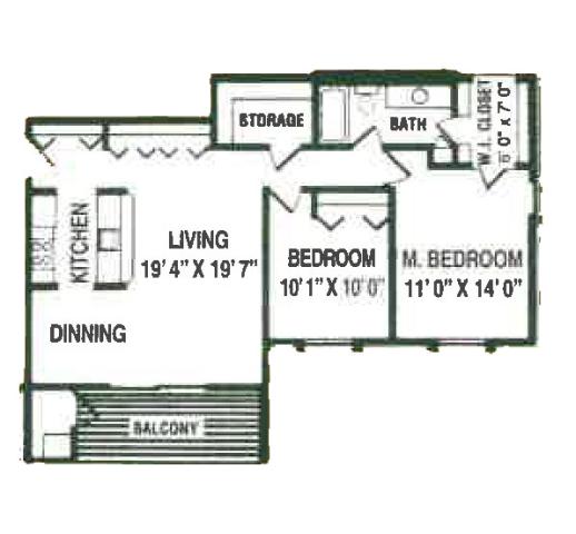 2D floor plan